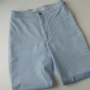 American Apparel Light Wash Easy Jean